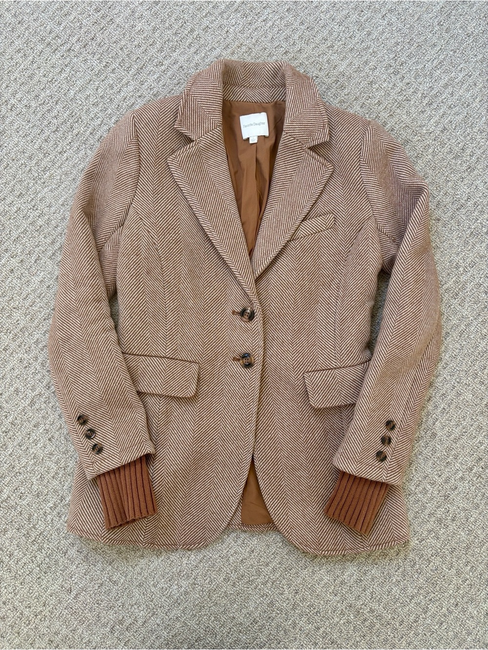 Favorite Daughter Herringbone City Blazer